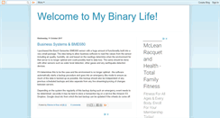 Desktop Screenshot of mybinarylife.net