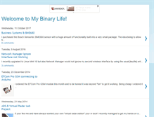 Tablet Screenshot of mybinarylife.net